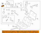 0006800514 Mercedes Oem Sprinter Rear Holder
