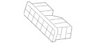 099-810-02-13-9051 Genuine Cup Holder