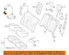 09981002138r73 Mercedes-benz Mercedes Oem 14-17