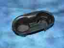 1038380 Genuine Dodge Part 2005 2009 Durango Console Cup Holder Rubber Insert