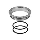 1108-02 Upr Billet Cup Holder Bezel Ring Polish Mustang