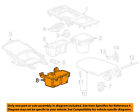 13485264 Gm Buick Oem Regal Sportback Center Holder