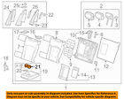 13579066 Gm Cadillac Oem Xts Rear Holder
