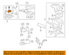 15132964 Gm Oem Center Console-front