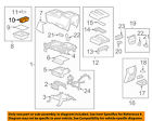 15134793 Gm Oem Center Console-front