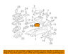 15299433 Gm Cadillac Oem Cts Front Center Holder