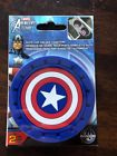 1655r01 Plasticolor Pc Marvel Licensed Captain America Cup Holder Coasters