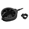 1729 Kuryakyn Gloss Black Bar Mesh Basket Drink Holder