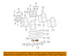 19256630 Gm Oem Rear Seat-cup