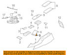 1aj781dvaa Mopar Chrysler Oem-cup Holder