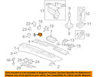 1c0862531a08h Volkswagen Vw Oem Beetle Center Holder