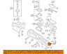 1c0862531k2ql Volkswagen Vw Oem Beetle Center Holder