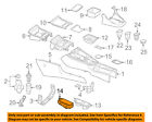 1k0862531axfa Volkswagen Vw Oem Gti Front Center Holder