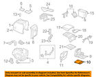 1k0862543e95t Volkswagen Vw Oem Eos Rear Holder Cover