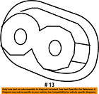 1uz70dx9aa Mopar Chrysler Oem Rear Holder