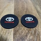 68164789 2 Pack Fits Toyota Car Cup Holder Logo Insert Coaster Can High Quality Silicone