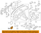 2056800591 Mercedes Oem Instrument Panel Holder