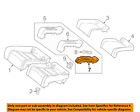 20581300009051 Mercedes Oem Rear Holder