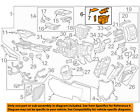 20964938 Gm Cadillac Oem Srx Center Holder