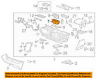 20999314 Gm Chevrolet Oem Malibu Center Holder
