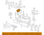 212-680-01-10 Mercedes Benz Center Console Cup Holder Insert Oem Part
