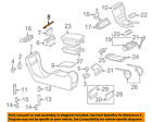 21568044399c29 Mercedes Oem Center Holder Cover