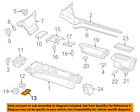 2316890196 Mercedes Oem Amg Center Cupholder Insert