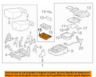 23423272 Gm Oem Front Seat-cup