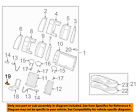 25780739 Gm Cadillac Oem Cts Rear Insert