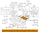 25925686 Gm Chevrolet Center Console