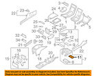 31111509 Volvo Oem Center Holder Mat