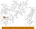 31467149 Volvo Oem Rear Holder Bezel