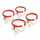 Fi-0078-04 4 Pack Stainless Steel Boat Ring Cup Drink Holder For Marine Car 3.1inch Dia
