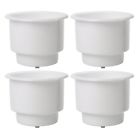 4cupholders-white-w Amarine-made Set Of 4