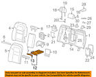 4e0885995agb7 Audi Oem Quattro Rear Holder