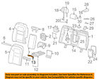 4e088599640x Audi Oem Quattro Rear Holder Trim