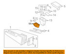 4w4z5413562aaa Ford Lincoln Oem Ls Floor Holder