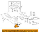 55604ab010e0 Toyota Oem Corolla Center Holder