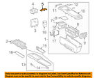 556180e030 Toyota Lexus Oem Holder