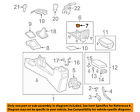 5562002140b1 Toyota Oem 09-10 Corolla
