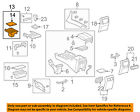 5562060050 Toyota Lexus Oem Center Cupholder