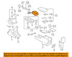 55620aa031 Toyota Oem Solara Center Holder
