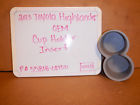 55818-0e100 Toyota Highlander Oem Cup Reaer Cosole Holder Rubber Insert