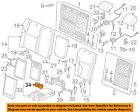 56188599582v Volkswagen Vw Oem Passat Rear Holder