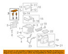 5880308050 Toyota Oem Sienna Center Holder
