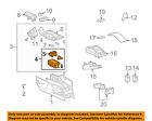 588030e011e0 Toyota Lexus Oem Center Holder