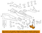5k0862531a31x Volkswagen Vw Oem Jetta Front Center Holder