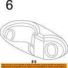 5lx59dx9aa Mopar Dodge Chrysler Oem Durango Center Holder