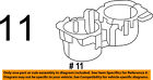 5yt24dx9aa Mopar Chrysler Oem Console-cup