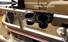 655676636833 Pontoon Boat Powder Coated Diamond Plate Cup Drink
